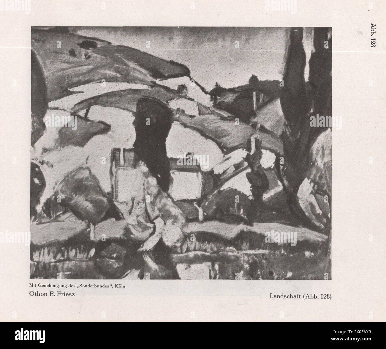 Un catalogo d'arte tedesco principalmente Ferdinand Hodler e Paul Cézanne e alcuni altri artisti come Oscar Kokoschka, Rubens, Rembrandt... ecc. del famoso artista e professore di storia dell'arte presso le università di Heidelberg, Strasburgo e Monaco Fritz Burger. Foto Stock