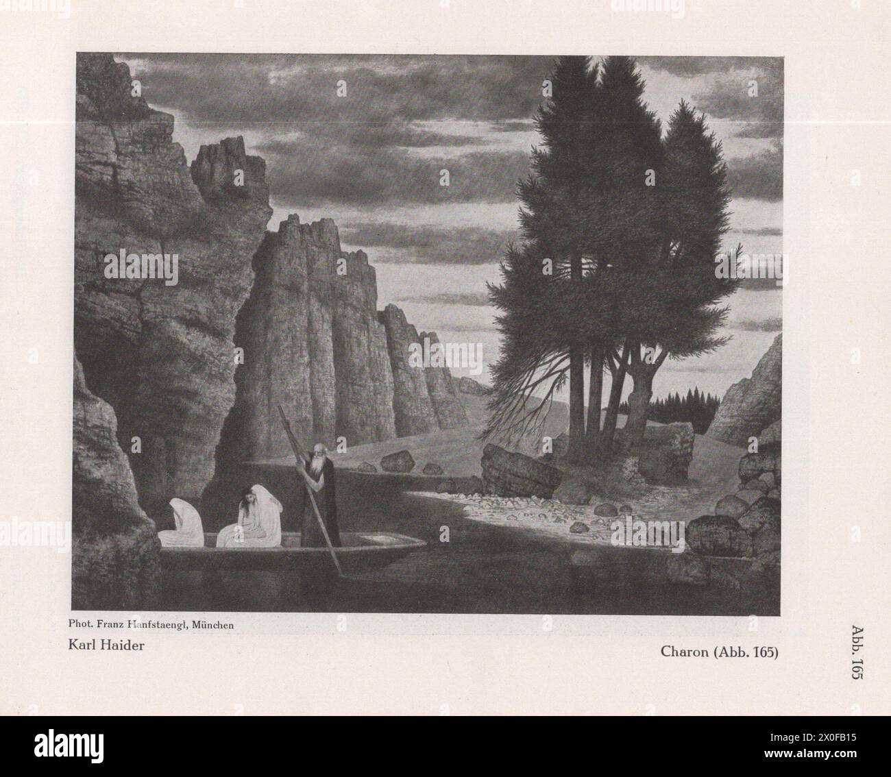 Un catalogo d'arte tedesco principalmente Ferdinand Hodler e Paul Cézanne e alcuni altri artisti come Oscar Kokoschka, Rubens, Rembrandt... ecc. del famoso artista e professore di storia dell'arte presso le università di Heidelberg, Strasburgo e Monaco Fritz Burger. Foto Stock