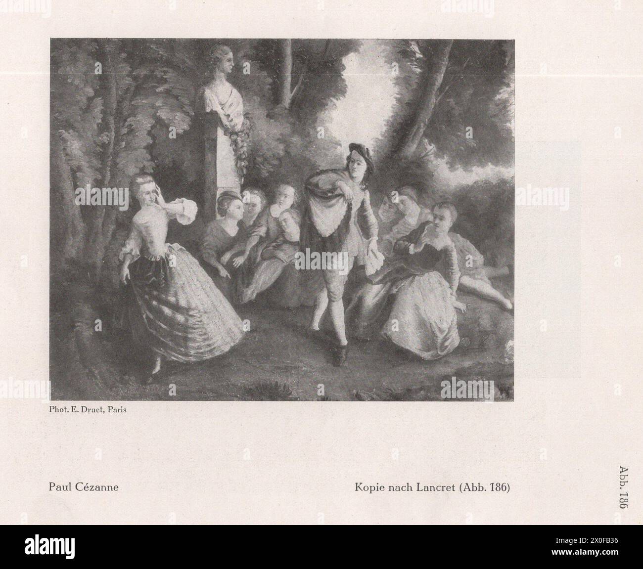 Un catalogo d'arte tedesco principalmente Ferdinand Hodler e Paul Cézanne e alcuni altri artisti come Oscar Kokoschka, Rubens, Rembrandt... ecc. del famoso artista e professore di storia dell'arte presso le università di Heidelberg, Strasburgo e Monaco Fritz Burger. Foto Stock