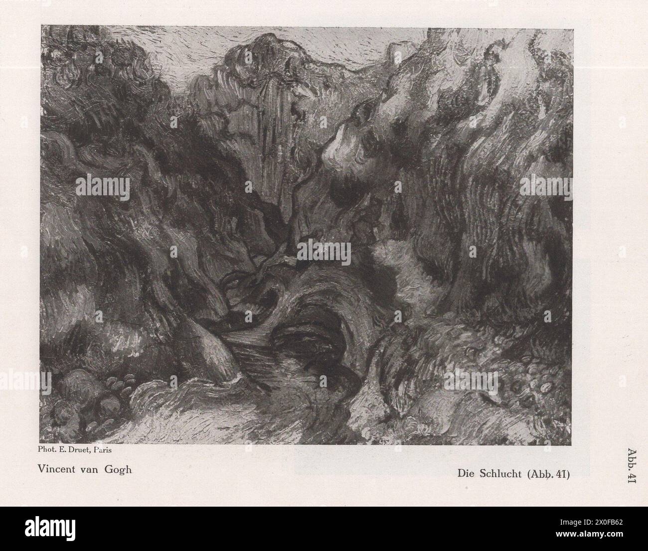 Un catalogo d'arte tedesco principalmente Ferdinand Hodler e Paul Cézanne e alcuni altri artisti come Oscar Kokoschka, Rubens, Rembrandt... ecc. del famoso artista e professore di storia dell'arte presso le università di Heidelberg, Strasburgo e Monaco Fritz Burger. Foto Stock