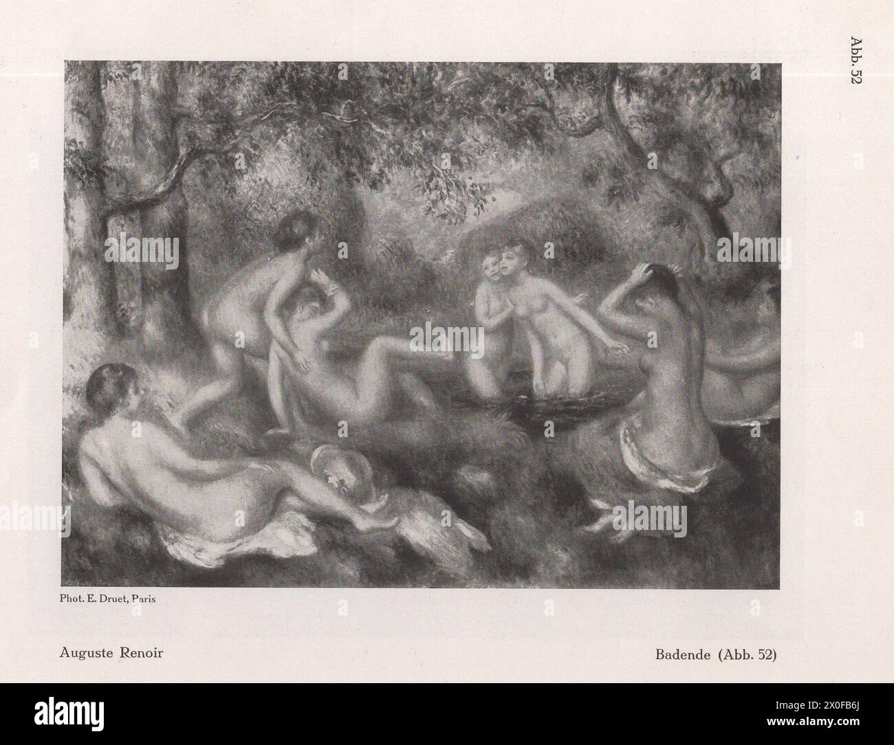 Un catalogo d'arte tedesco principalmente Ferdinand Hodler e Paul Cézanne e alcuni altri artisti come Oscar Kokoschka, Rubens, Rembrandt... ecc. del famoso artista e professore di storia dell'arte presso le università di Heidelberg, Strasburgo e Monaco Fritz Burger. Foto Stock