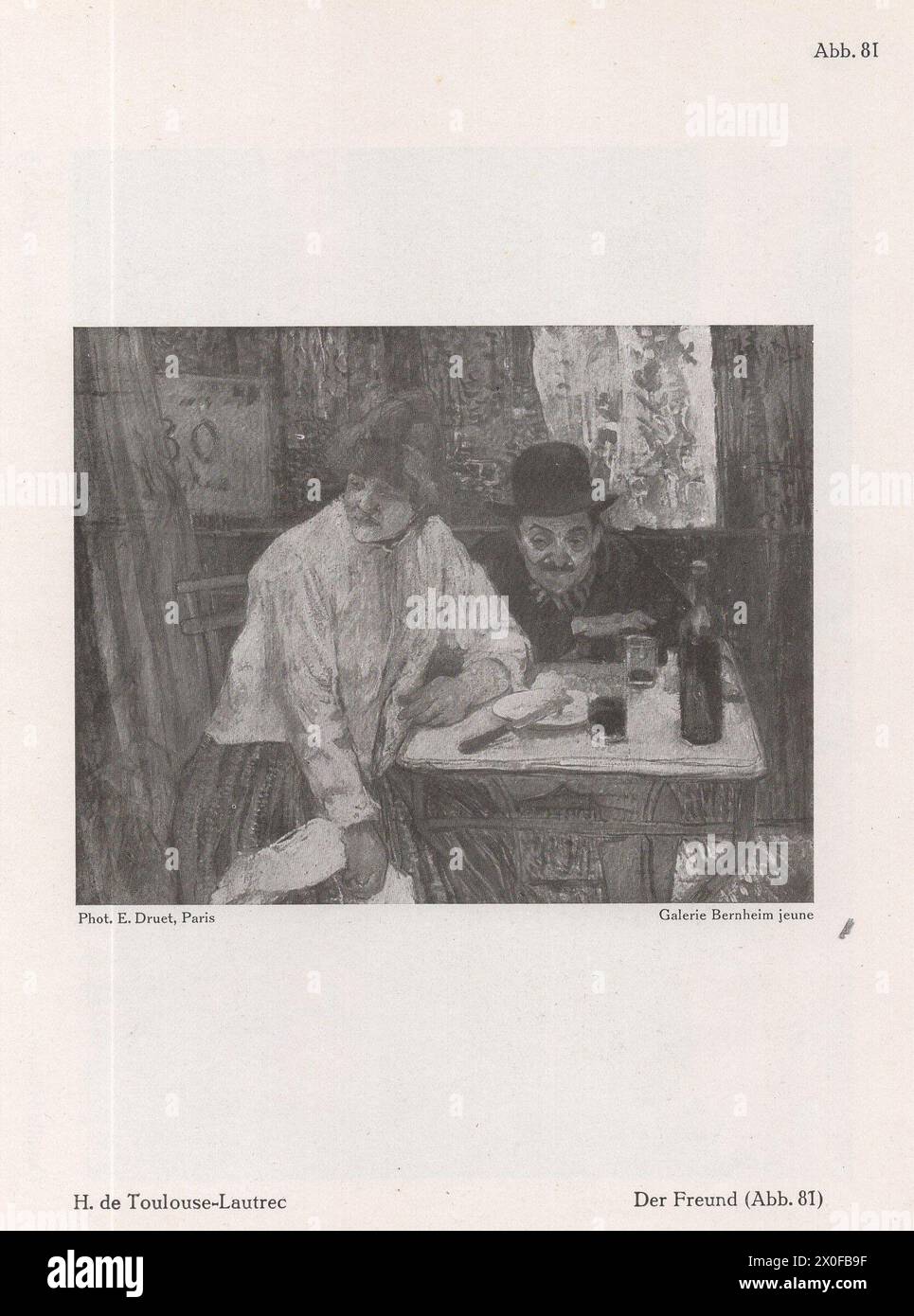 Un catalogo d'arte tedesco principalmente Ferdinand Hodler e Paul Cézanne e alcuni altri artisti come Oscar Kokoschka, Rubens, Rembrandt... ecc. del famoso artista e professore di storia dell'arte presso le università di Heidelberg, Strasburgo e Monaco Fritz Burger. Foto Stock