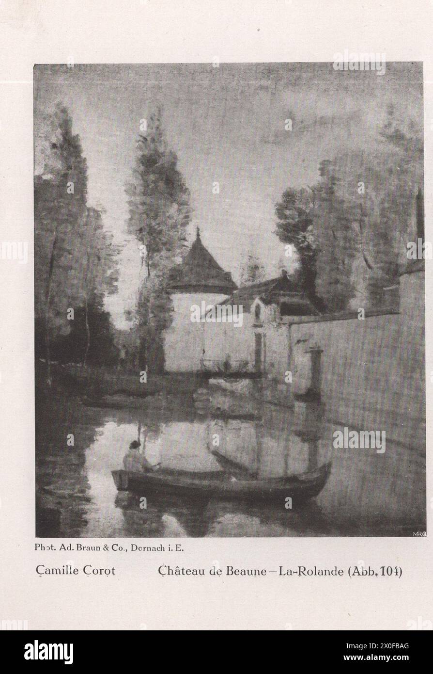 Un catalogo d'arte tedesco principalmente Ferdinand Hodler e Paul Cézanne e alcuni altri artisti come Oscar Kokoschka, Rubens, Rembrandt... ecc. del famoso artista e professore di storia dell'arte presso le università di Heidelberg, Strasburgo e Monaco Fritz Burger. Foto Stock