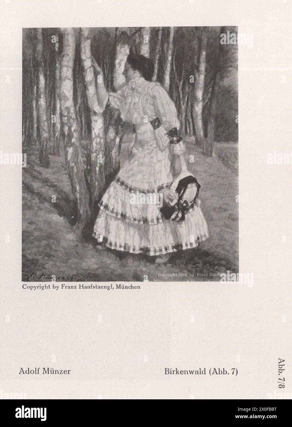 Un catalogo d'arte tedesco principalmente Ferdinand Hodler e Paul Cézanne e alcuni altri artisti come Oscar Kokoschka, Rubens, Rembrandt... ecc. del famoso artista e professore di storia dell'arte presso le università di Heidelberg, Strasburgo e Monaco Fritz Burger. Foto Stock