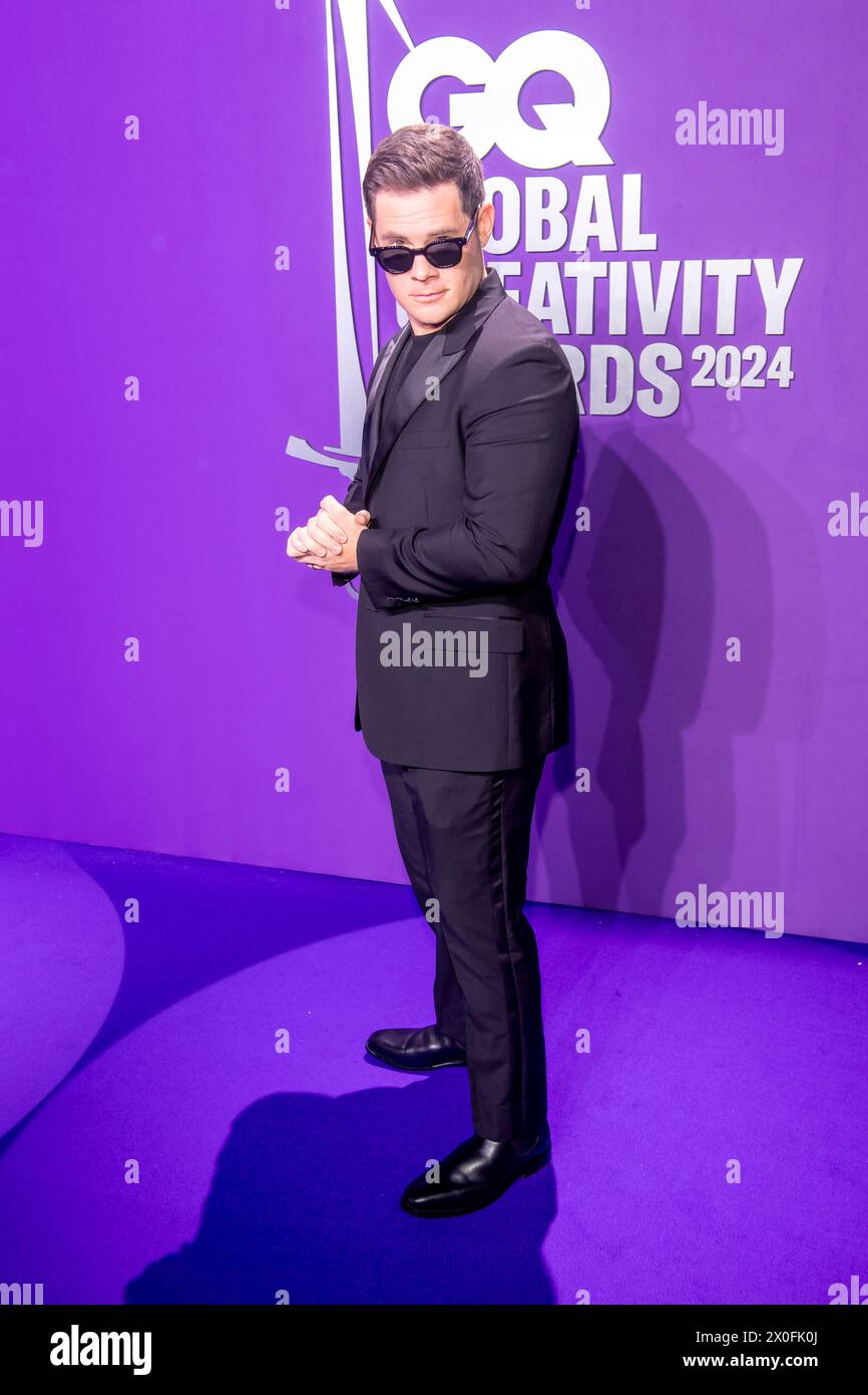 NEW YORK, NEW YORK - 11 APRILE: Adam Devine partecipa ai GQ Creativity Awards 2024 alla WSA l'11 aprile 2024 a New York. Foto Stock