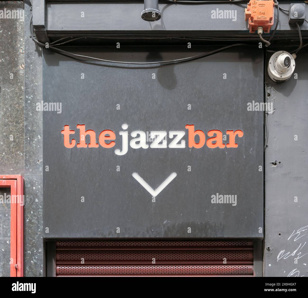 The Jazz Bar, Chambers Street, Edimburgo, Scozia, Regno Unito. Foto Stock