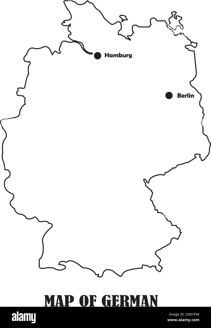 immagine vettoriale dell'icona della mappa della germania disegno del simbolo Illustrazione Vettoriale immagine vettoriale dell'icona della mappa della germania disegno del simbolo Illustrazione Vettoriale