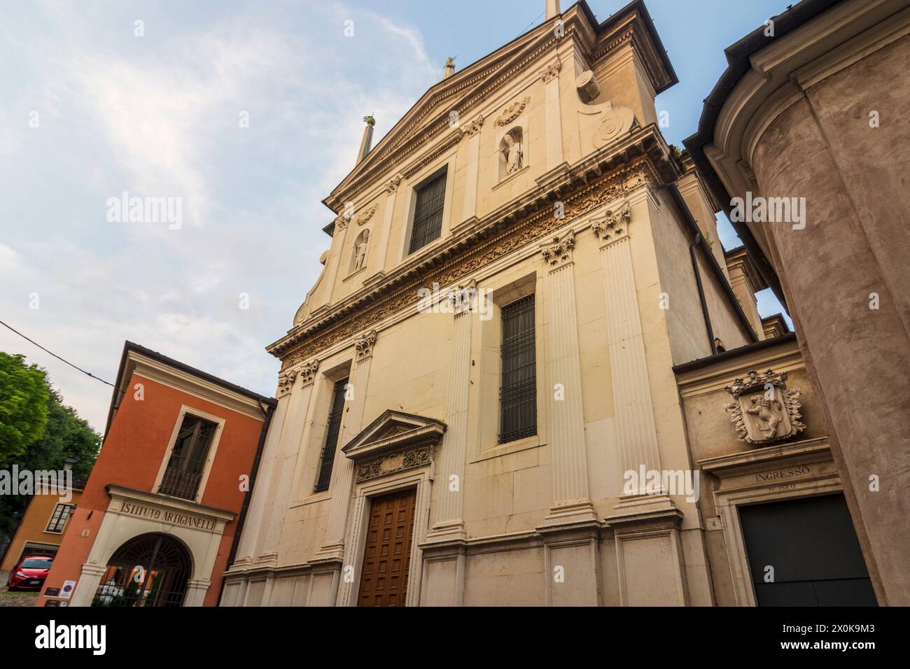 Brescia, complesso monastico di San Salvatore-Santa Giulia a Brescia, Lombardia / Lombardia, Italia Foto Stock