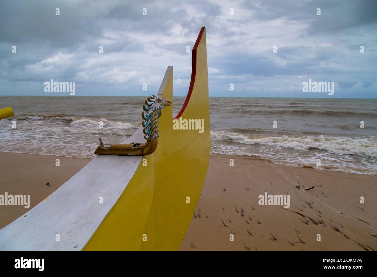 11 m2, 44' 31.704000'108, 15' 1,674000' PANTAI BURUNG MANDI BELITUNG TIMURPantai wisata di utara Belitung Timur. Terletak kurang lebih 70 km dari Band Foto Stock