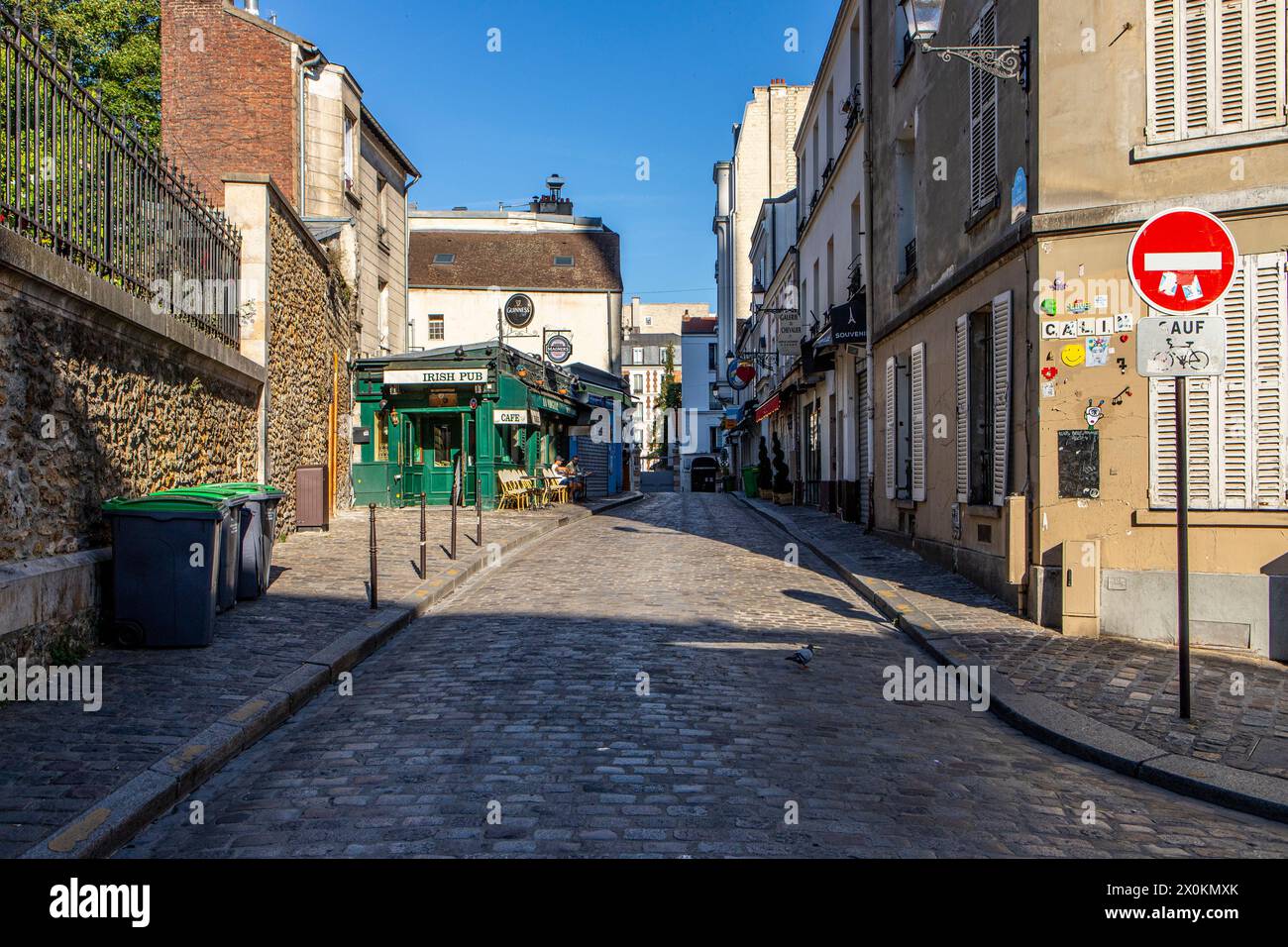 Boulevard de Clichy, Parigi, Francia Foto Stock