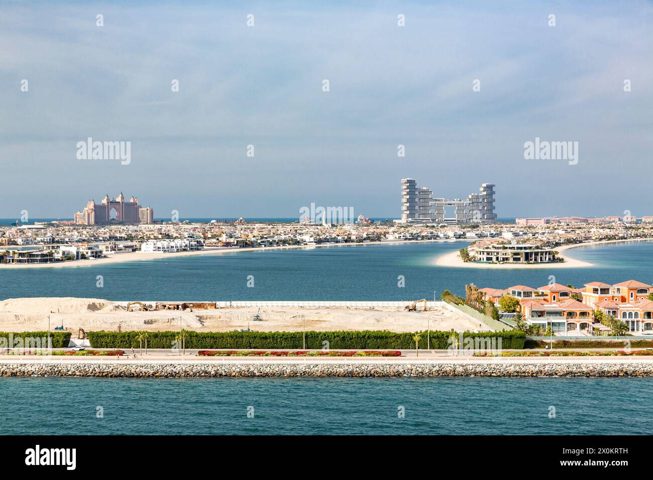 Atlantis The Palm, Atlantis Royal, hotel di lusso, The Palm Jumeirah, Dubai, Emirati Arabi Uniti, Medio Oriente, Asia Foto Stock