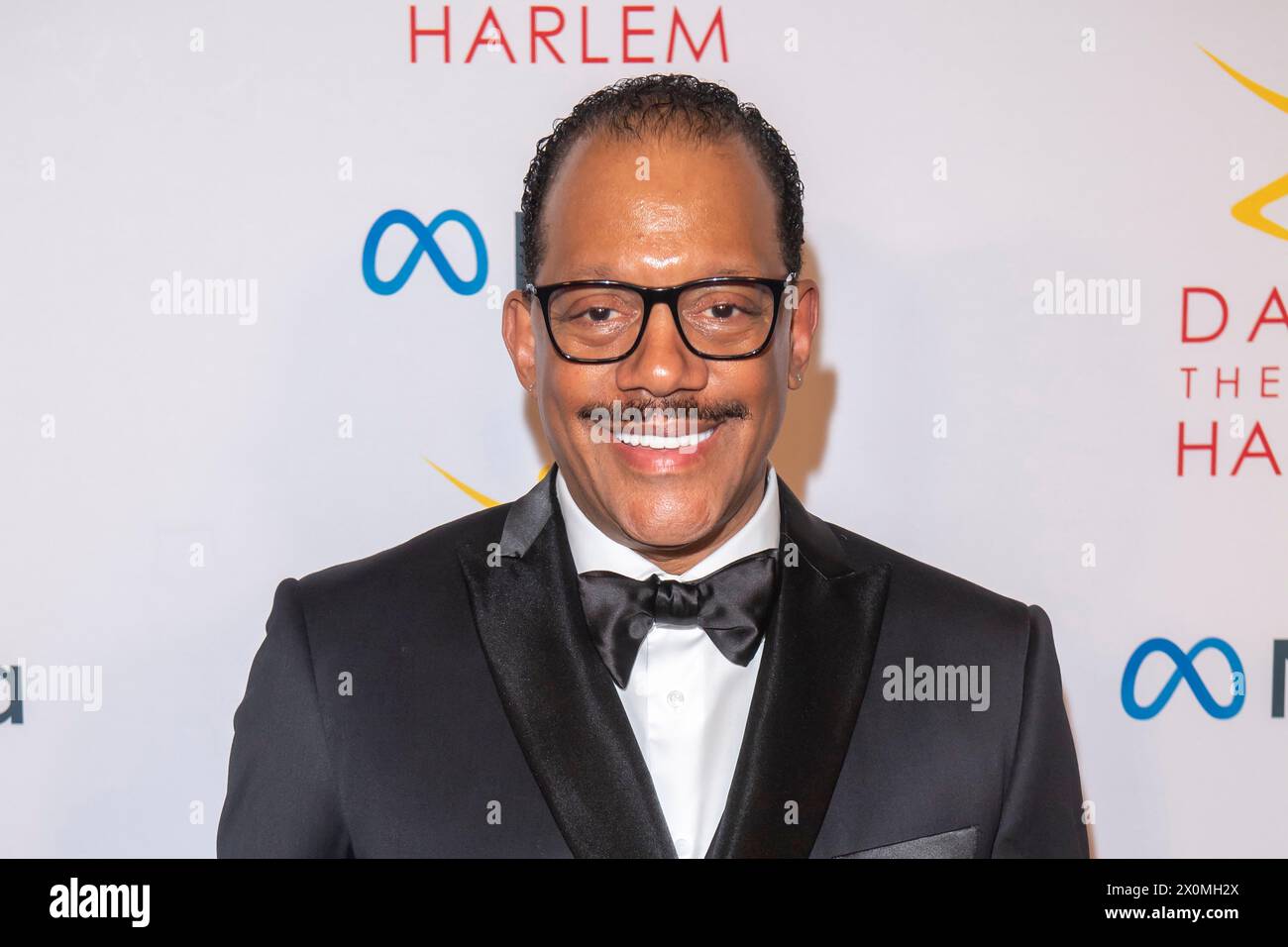 New York, Stati Uniti. 12 aprile 2024. Robert Garland partecipa al Dance Theater of Harlem's Annual Vision Gala in onore di Misty Copeland al New York City Center. Credito: SOPA Images Limited/Alamy Live News Foto Stock