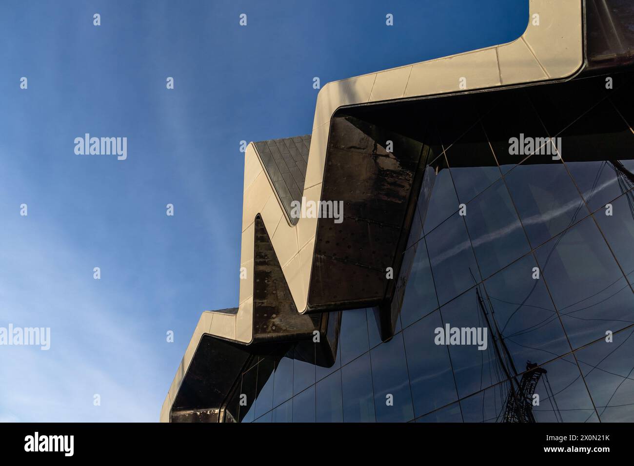 Glasgow, Regno Unito - 6 dicembre 2023: La nave alta Glenlee Foto Stock