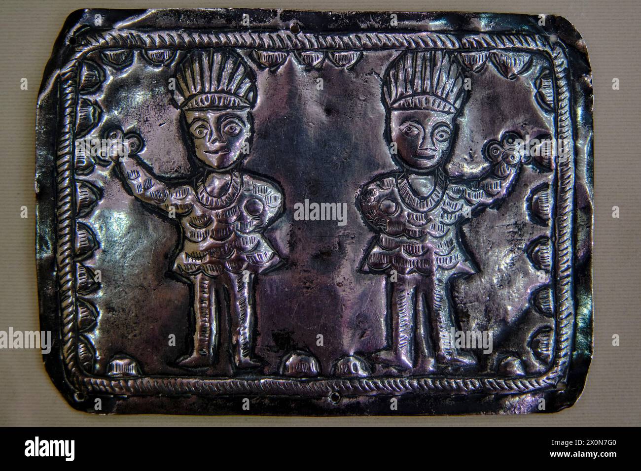 Perù, Lima, centro storico patrimonio dell'umanità dell'UNESCO, Museo del Banco Central de Reserva del Perú, Foto Stock