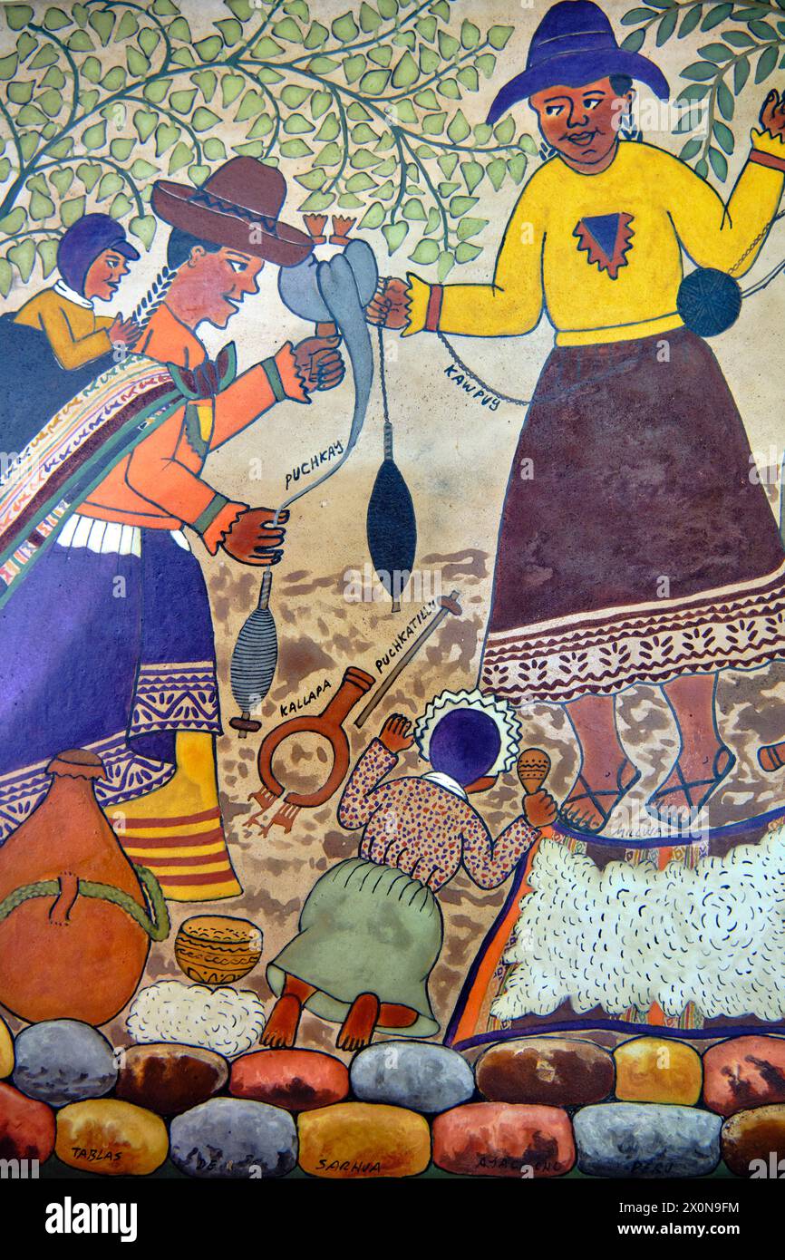 Perù, Lima, centro storico patrimonio dell'umanità dell'UNESCO, Museo del Banco Central de Reserva del Perú, Foto Stock