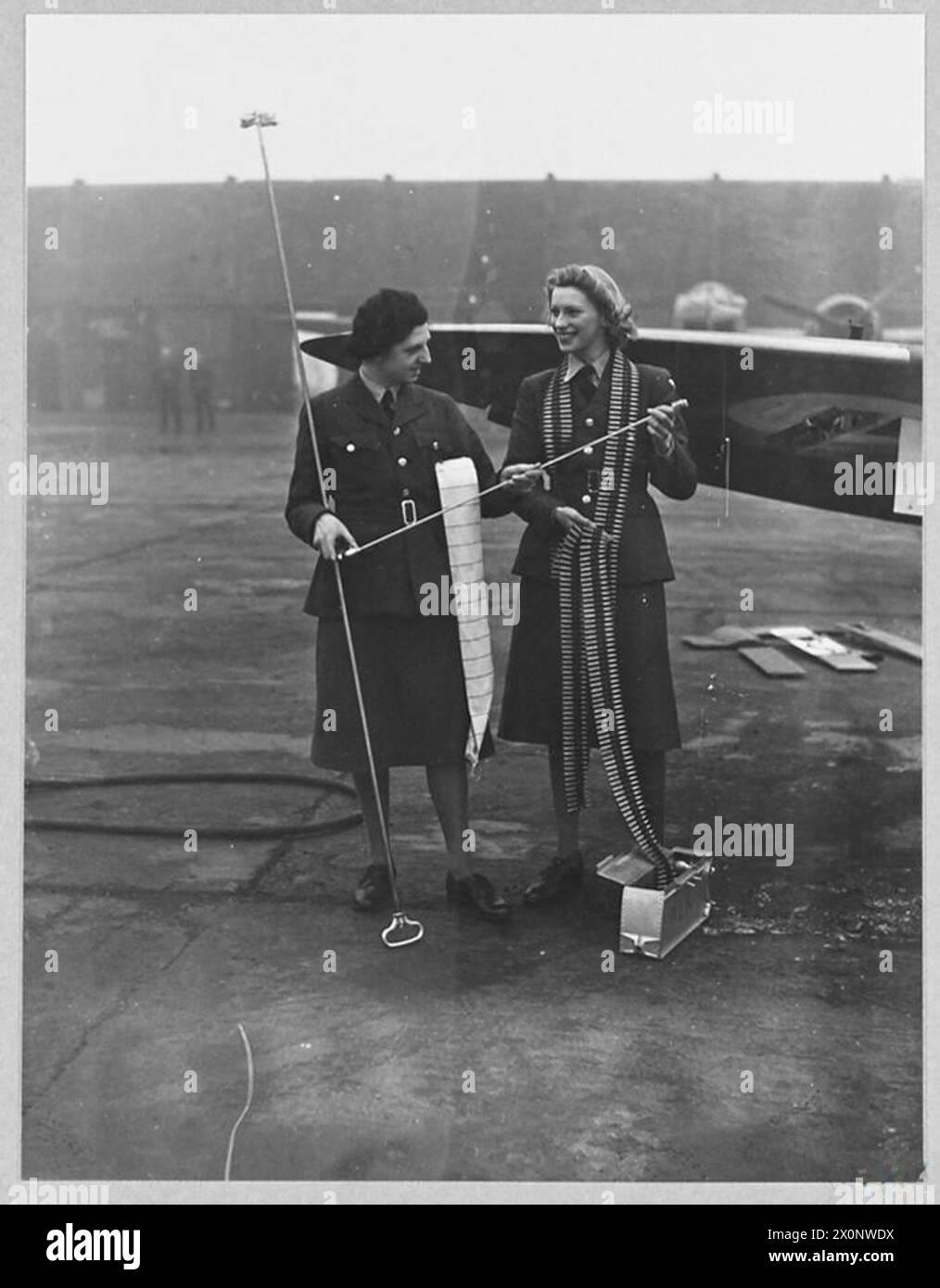 La Royal Air Force operò in Gran Bretagna tra il 1940 e il 1945 durante la seconda guerra mondiale Foto Stock