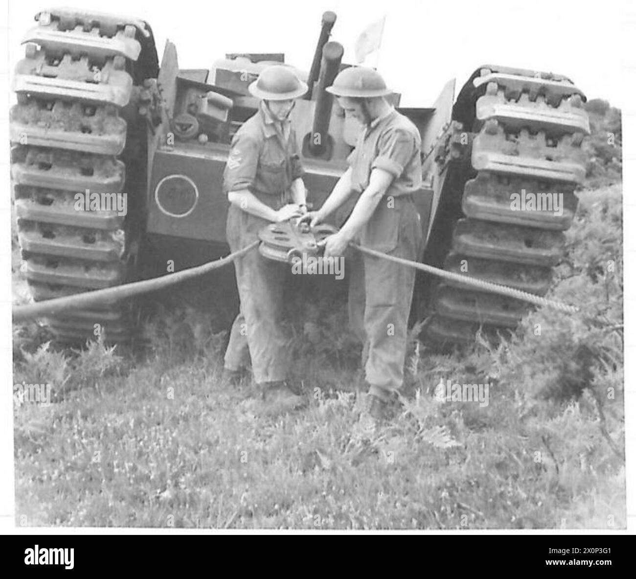 Fotografie che documentano le attività e l'organizzazione dell'esercito britannico in Gran Bretagna durante il 1939-1945. Foto Stock