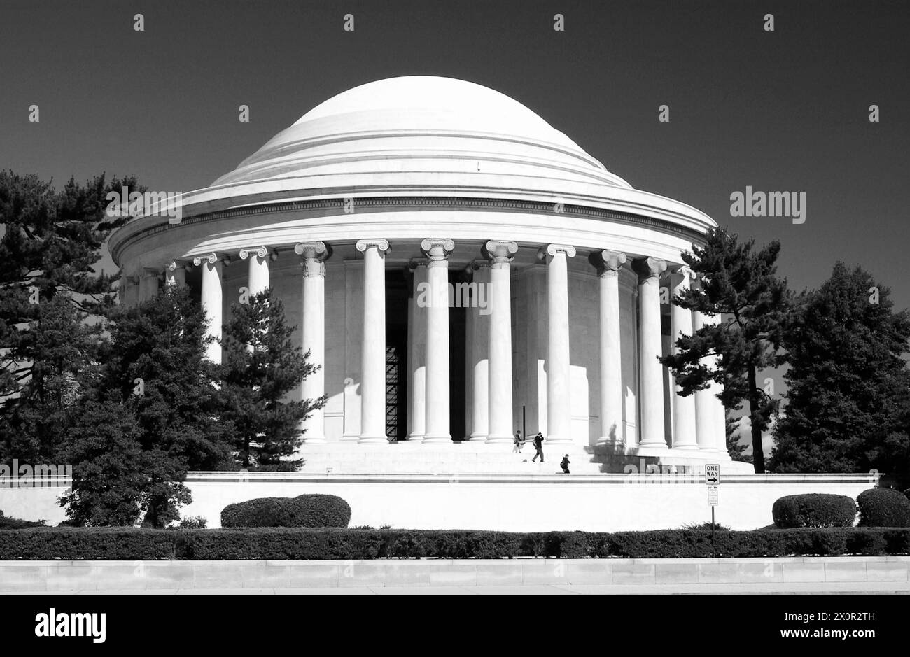 Jefferson Memorial a Washington DC, Stati Uniti d'America Foto Stock