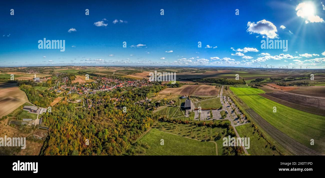 Weinviertler Museumsdorf Niedersulz Freilichtmuseum di Niederösterreich Foto Stock