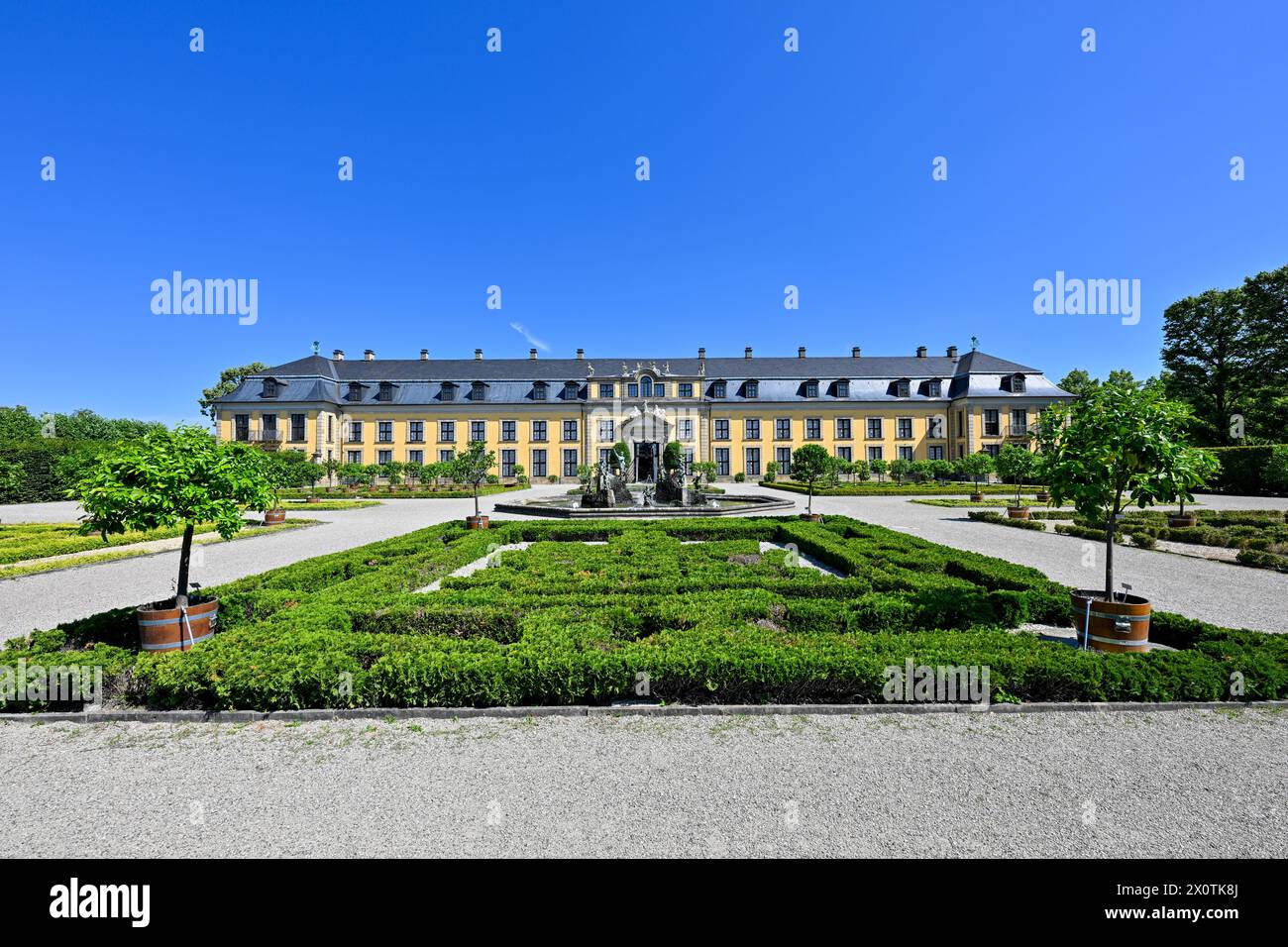 Galleria Herrenhausen del Palazzo Herrenhausen a Hannover, Germania Foto Stock