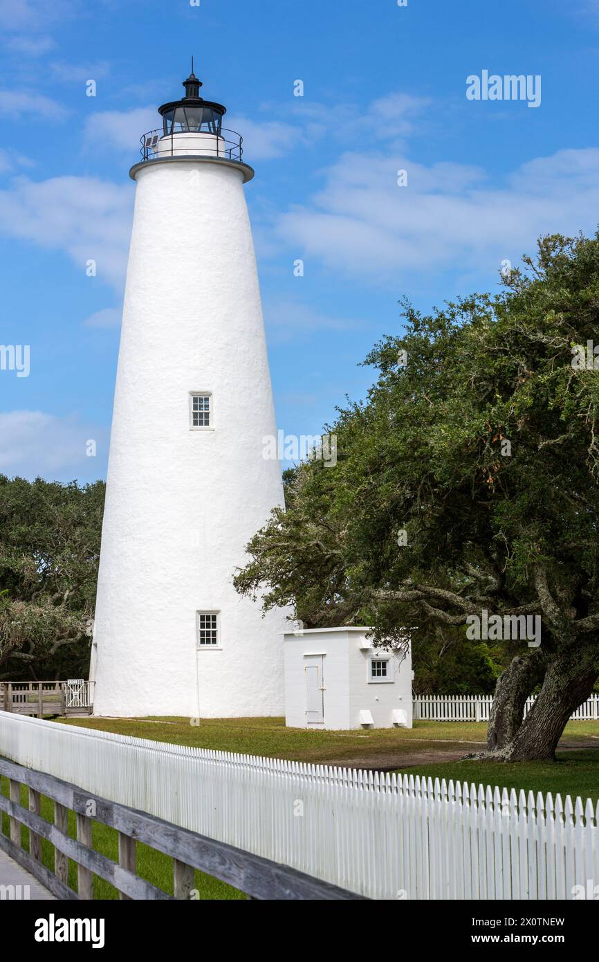 Outer Banks, North Carolina. Ocracoke Faro. Foto Stock