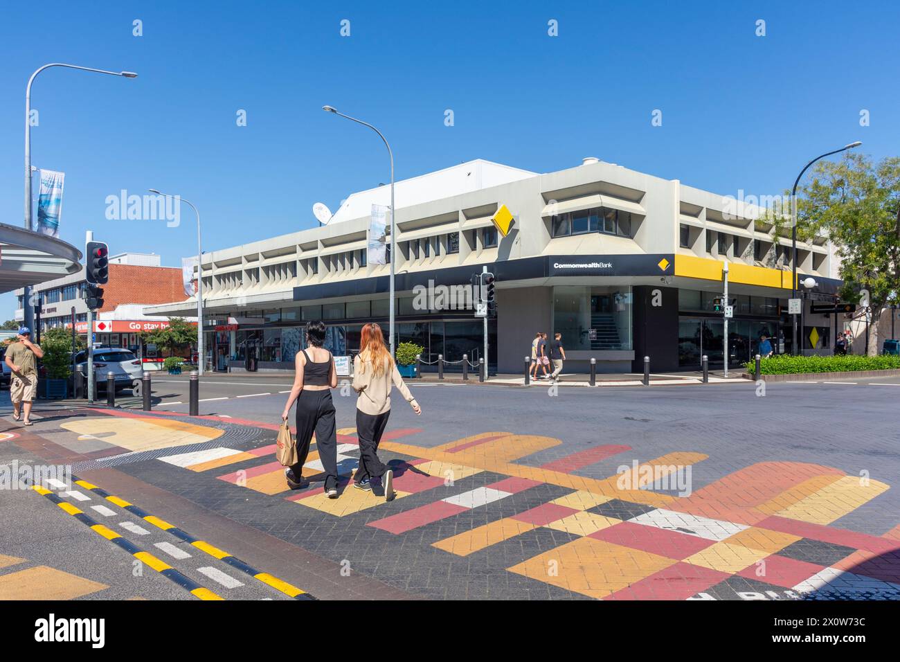 Junction Street, Nowra, New South Wales, Australia Foto Stock