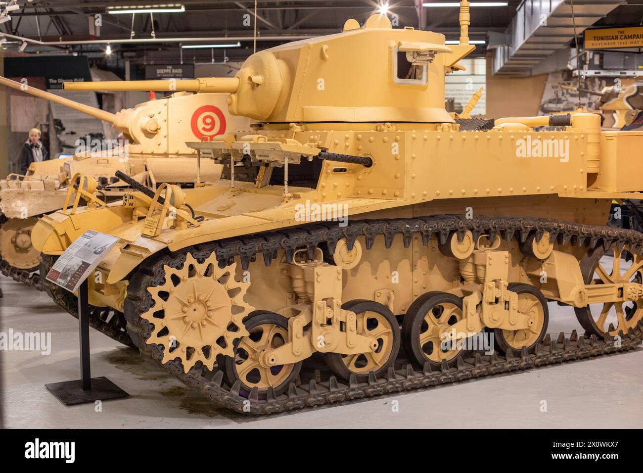 Museo Bovington Tank Foto Stock