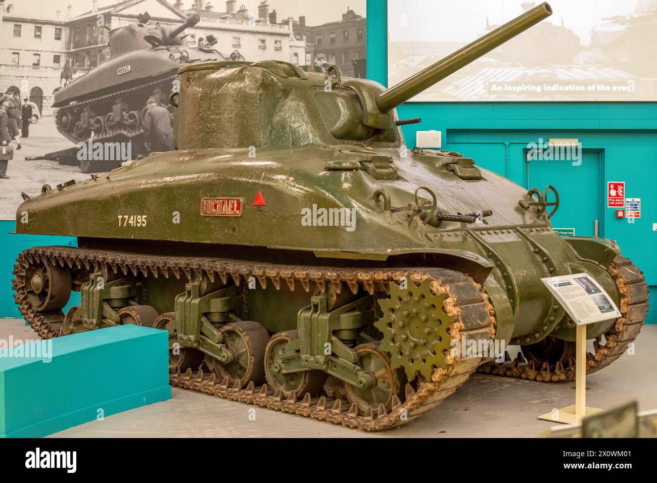 Museo Bovington Tank Foto Stock