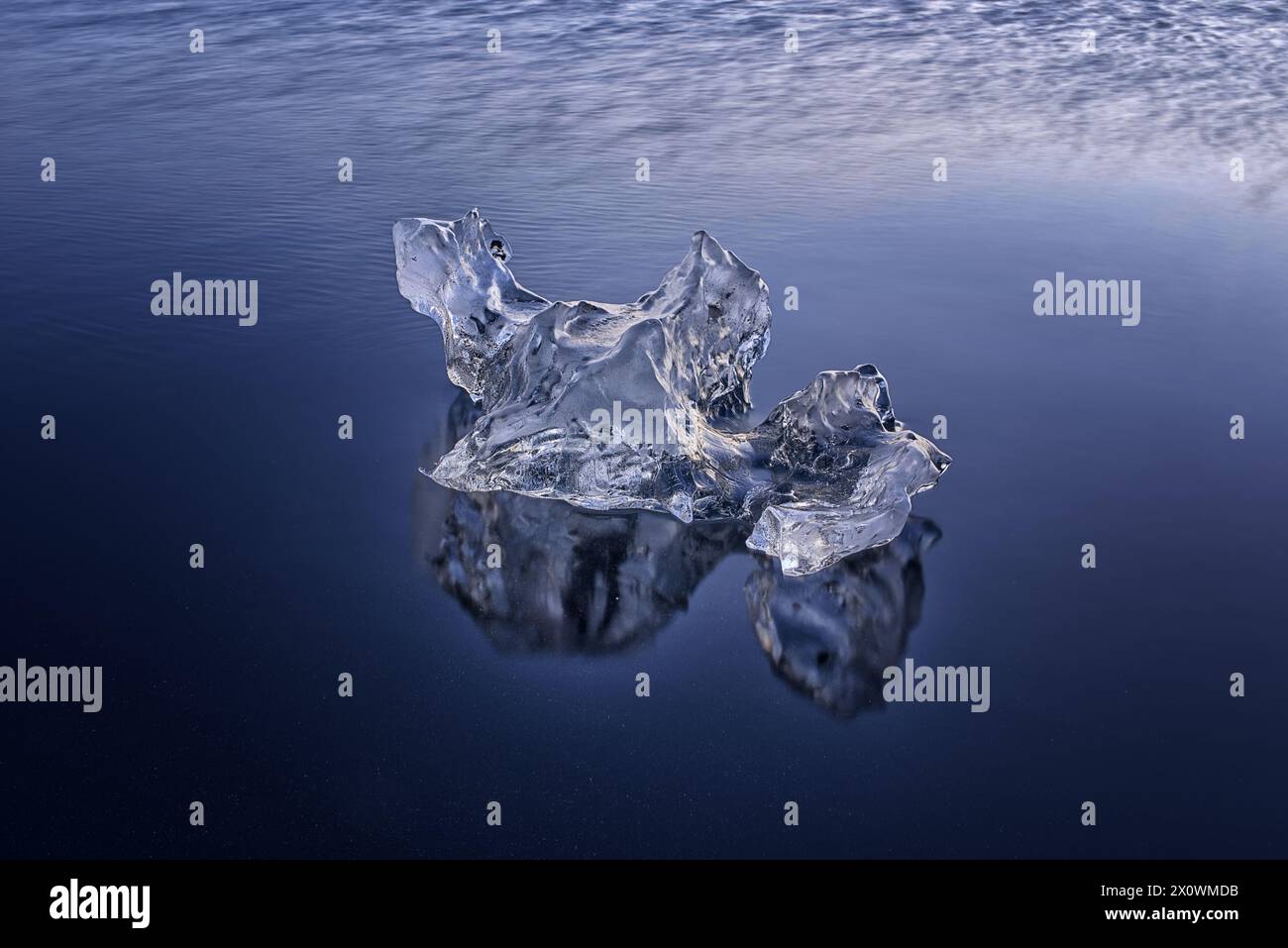Jökulsárlón, Diamond Beach, Islanda Foto Stock