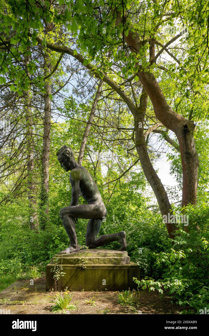 Krefeld, Forstwald, Denkmal für die Opfer der Arbeit, 1938/39 von Georg Kolbe Foto Stock