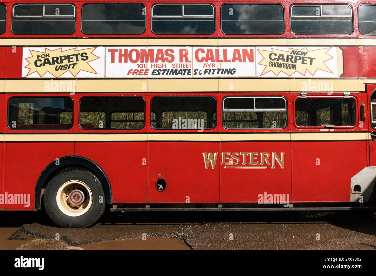Leyland Titan PD3/3. Cumbria Easter Rally 2024. Foto Stock