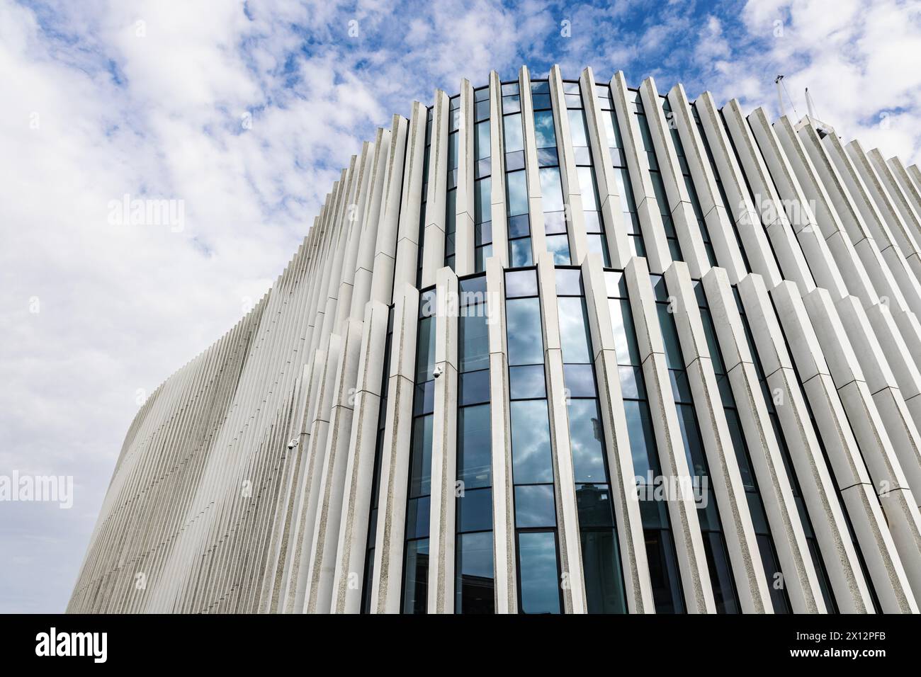 Esterno della sede centrale di BNP Paribas Fortis Montagne du Parc, Bruxelles, Belgio Foto Stock