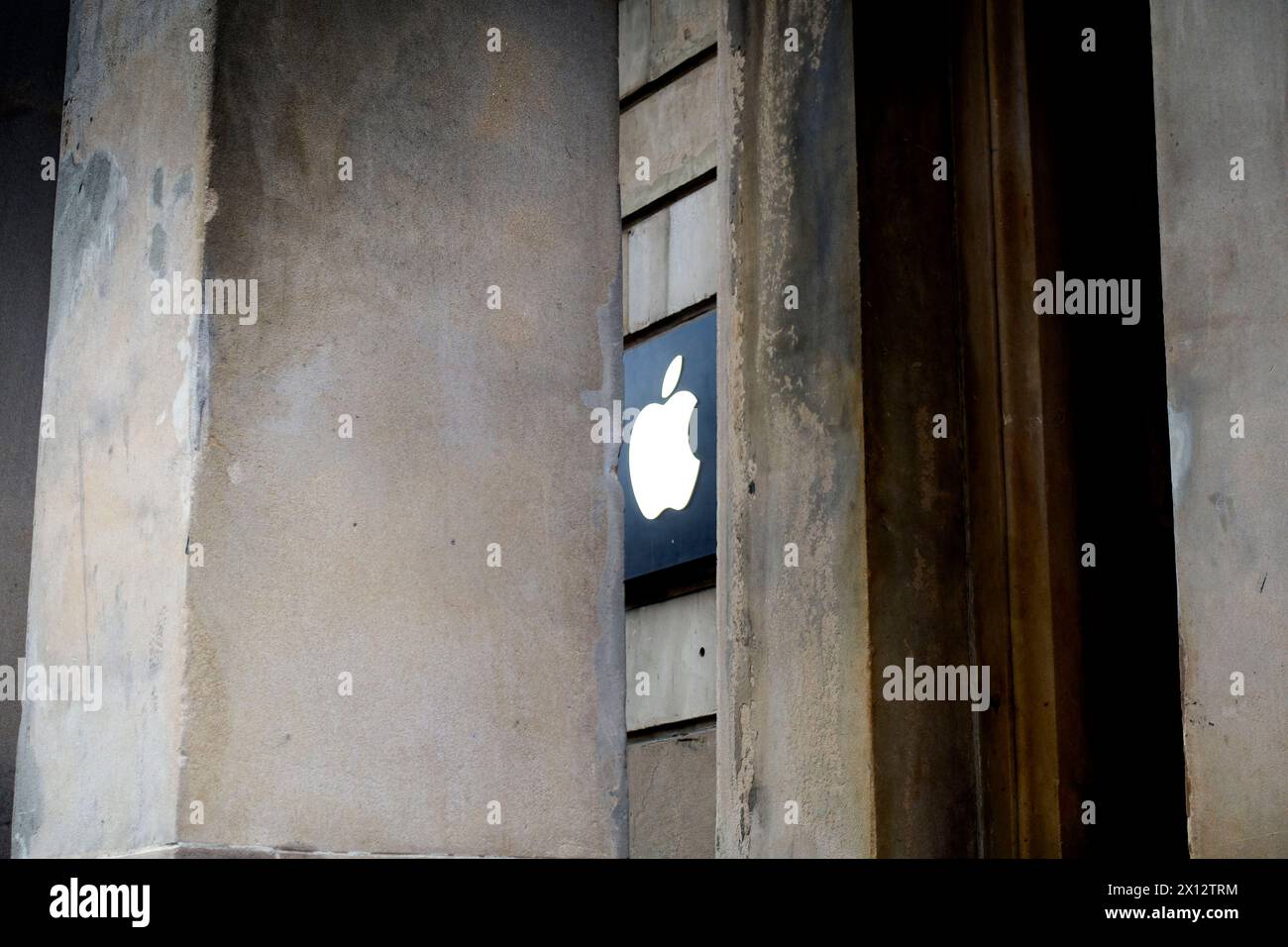 Apple Store, Glasgow, Scozia, Regno Unito Foto Stock