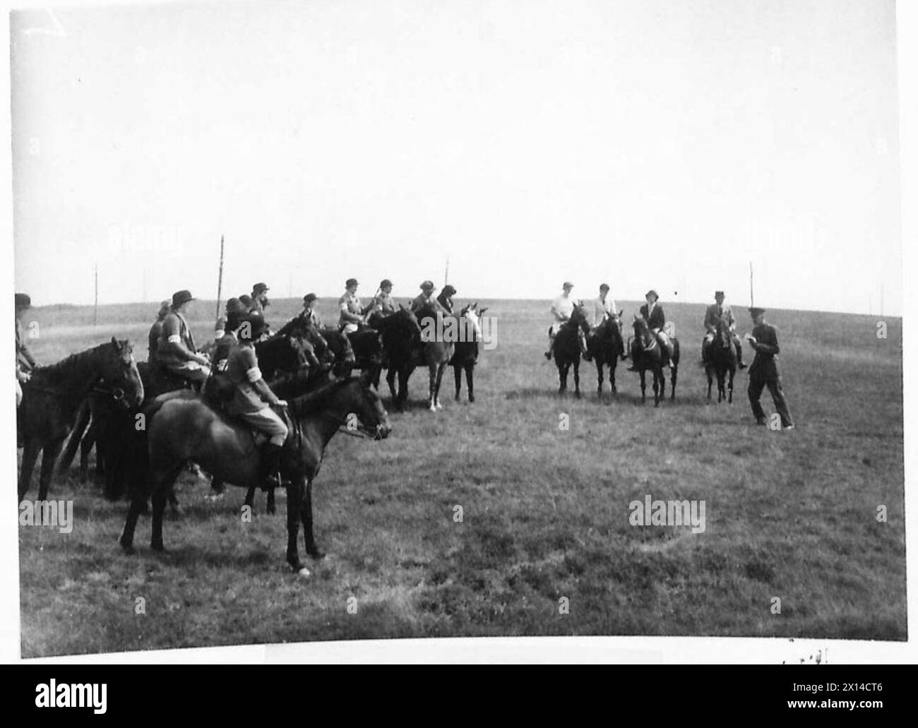 Panoramica delle operazioni e dell'addestramento dell'esercito britannico in Gran Bretagna durante il 1939-1945. Foto Stock