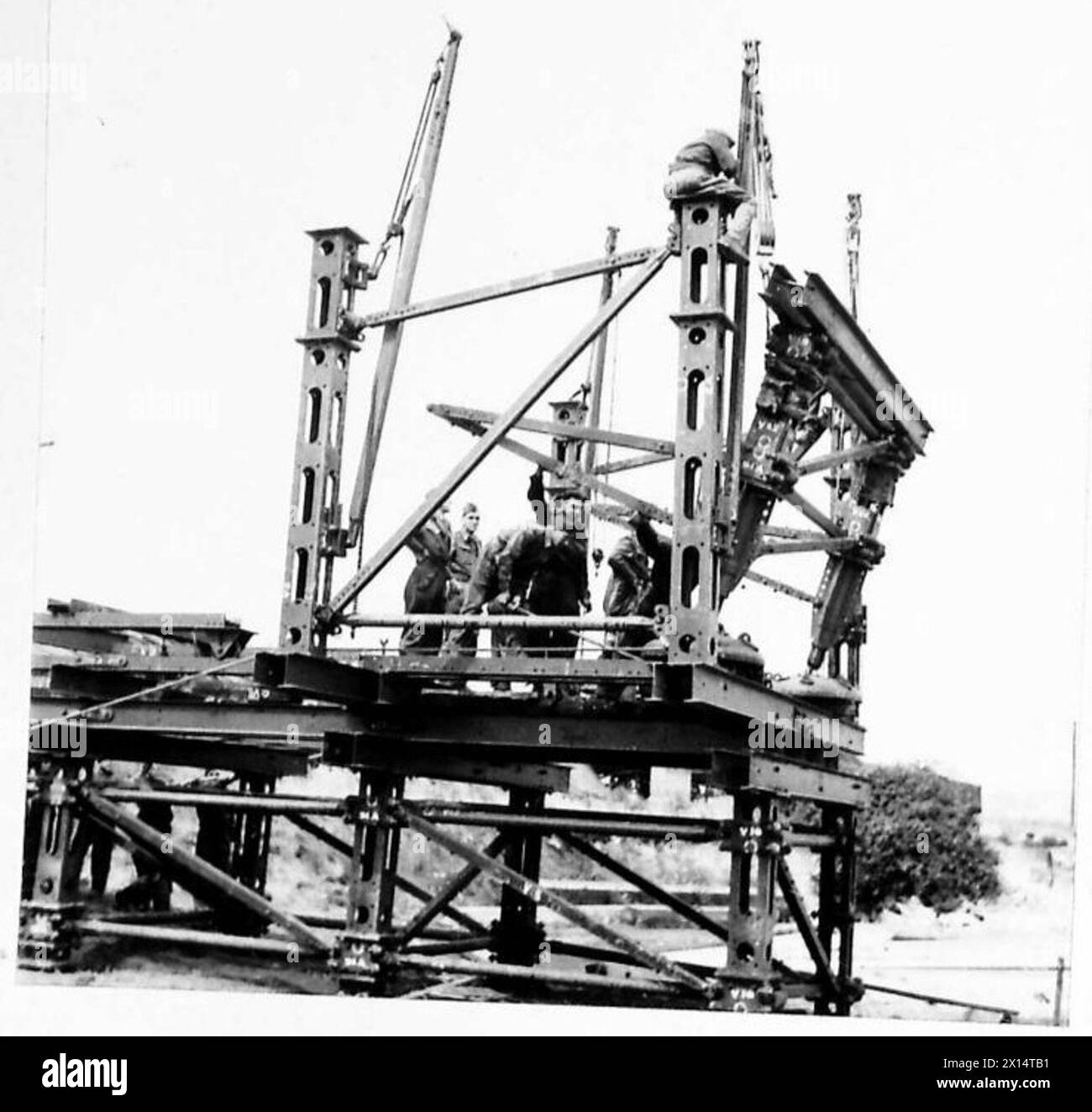 Materiale speciale T.N.3 documentato a Barry, British Army. Foto Stock