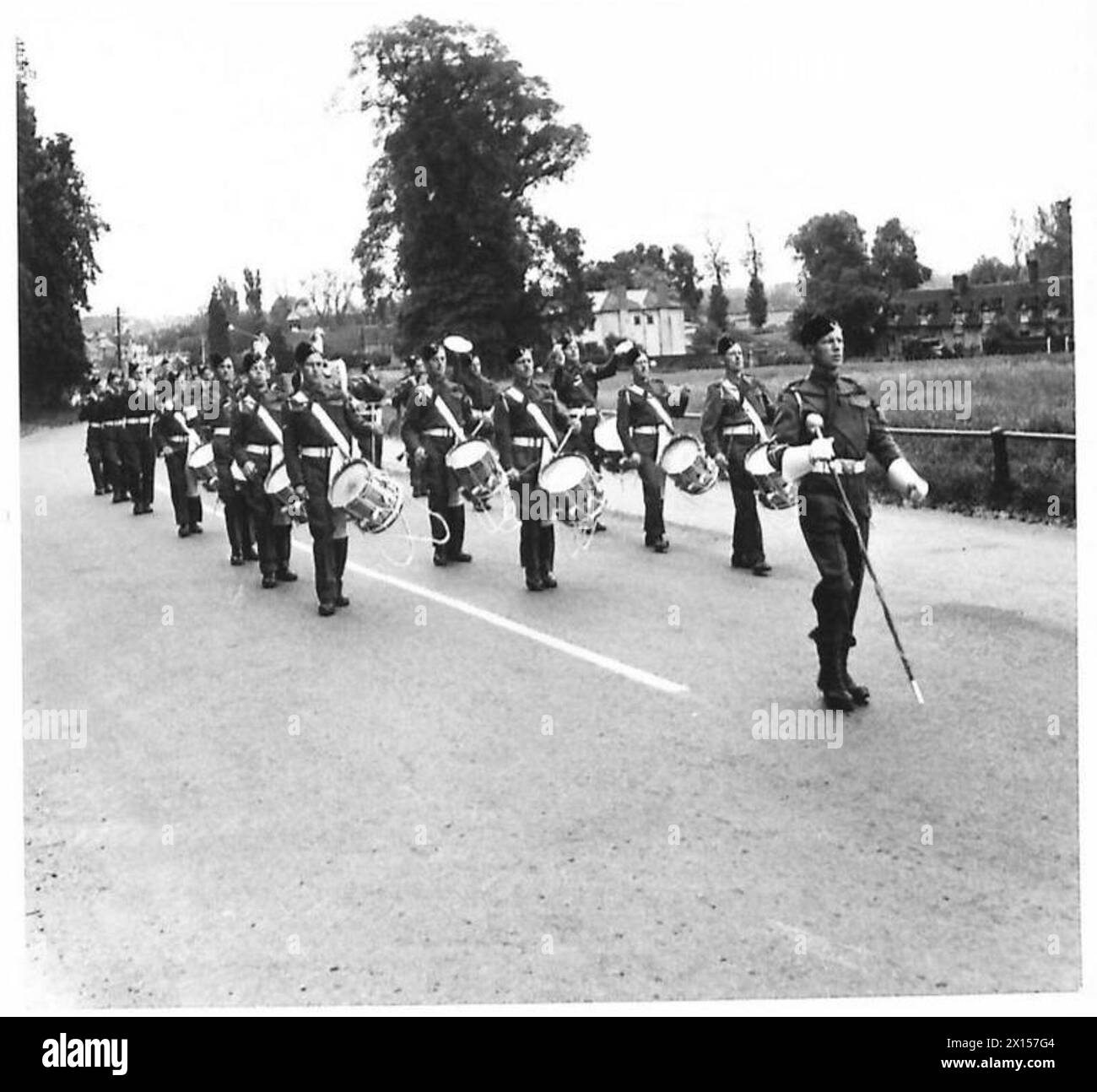 Panoramica del personale, delle unità e delle operazioni dell'esercito britannico in Gran Bretagna durante il 1939-1945. Foto Stock