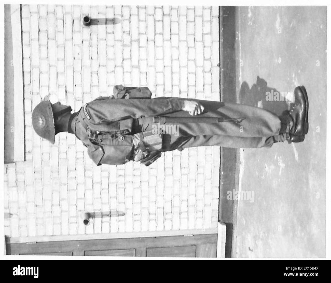 L'esercito britannico operò all'interno della Gran Bretagna dal 1939 al 1945, conducendo addestramento, preparativi per la difesa e mobilitazione del personale e delle unità durante la seconda guerra mondiale Foto Stock