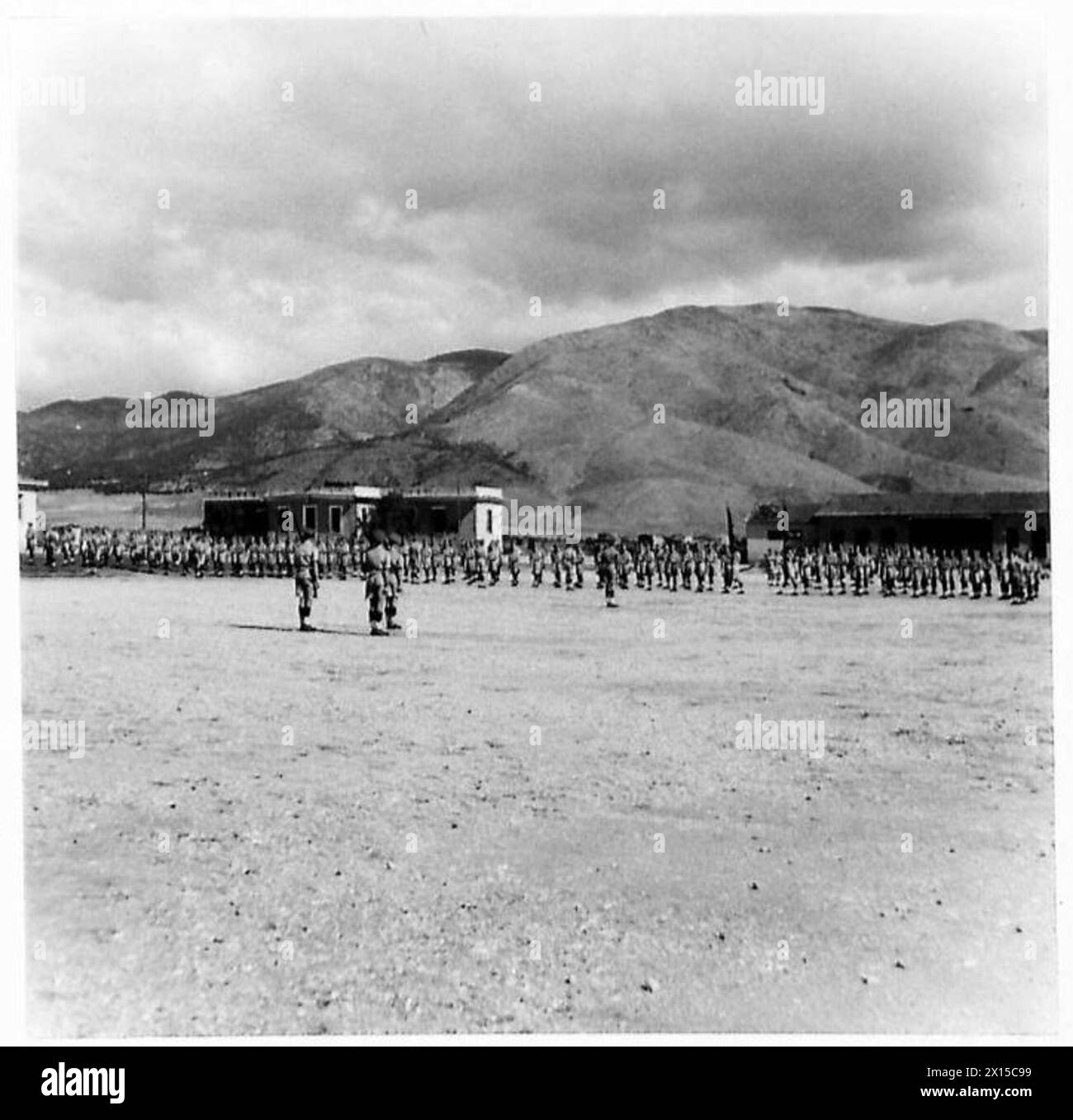 Il governo della Grecia partecipa ad una parata del 2° battaglione, i Royal Fusiliers, con la presentazione dei colori, il March Past e le procedure di ispezione. Foto Stock