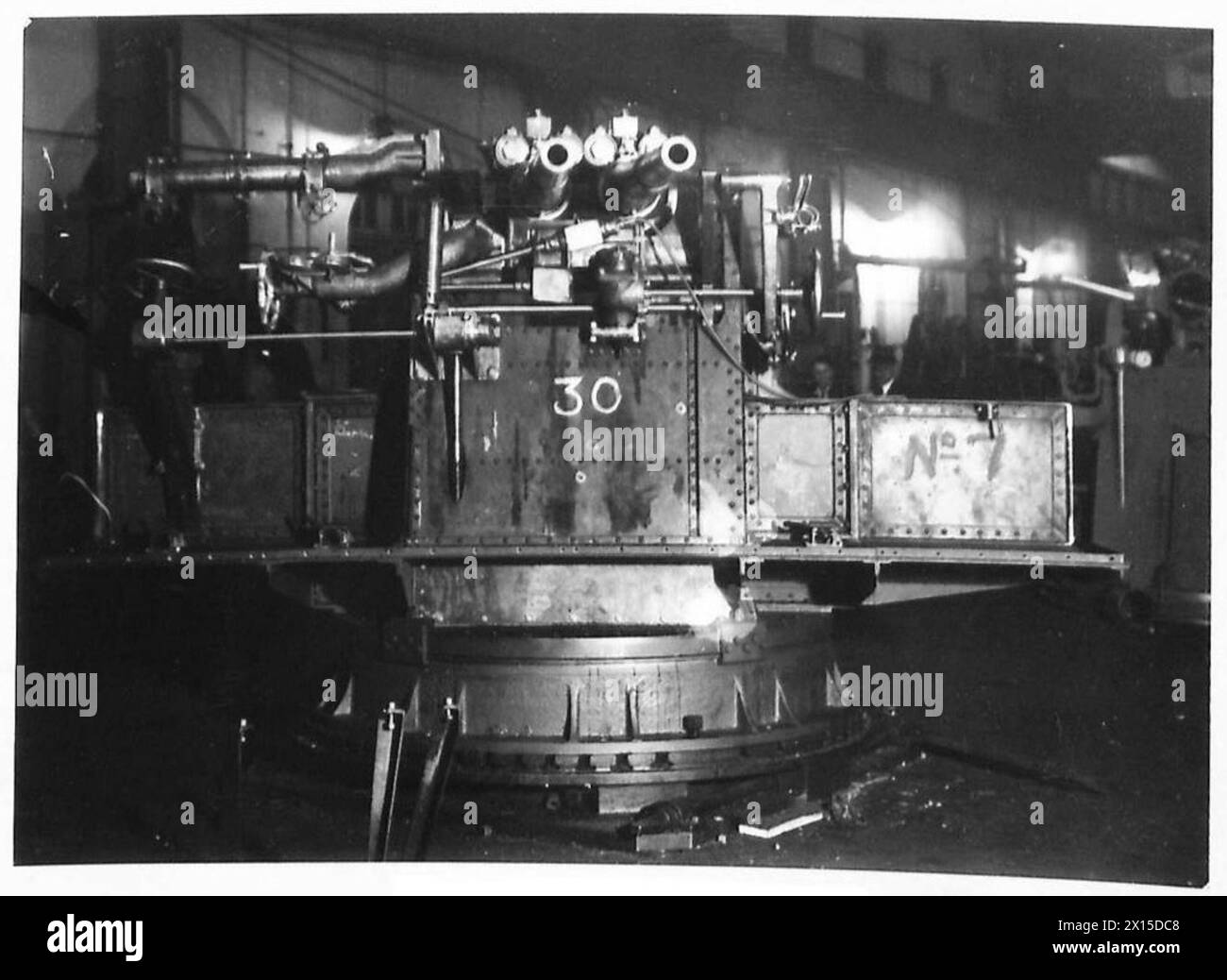 Panoramica dell'organizzazione, delle attività e delle operazioni dell'esercito britannico in Gran Bretagna durante il 1939-1945. Foto Stock