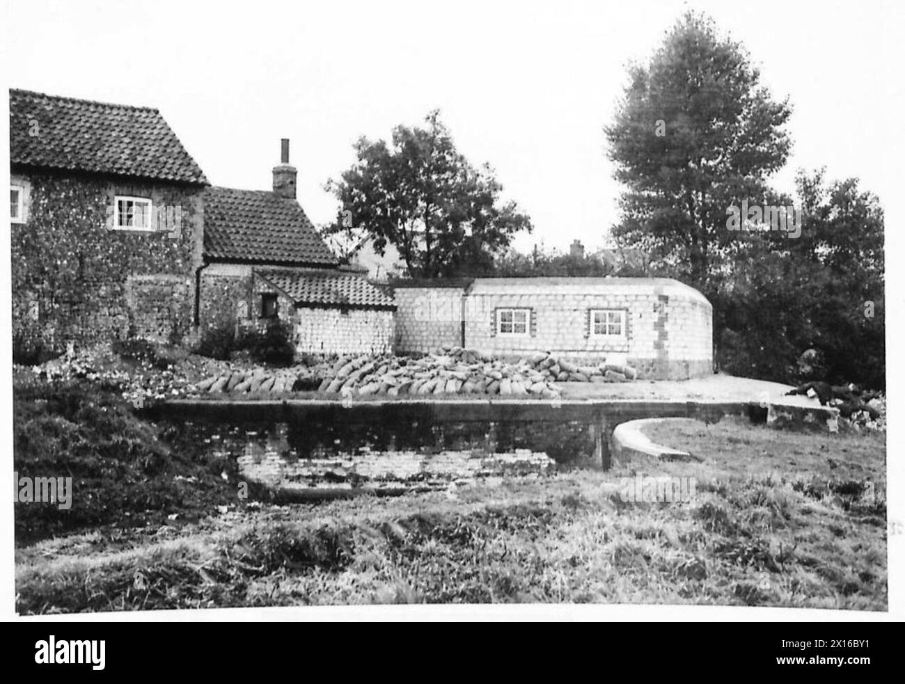L'esercito britannico durante le operazioni e l'addestramento in Gran Bretagna, 1939–1945. Foto Stock