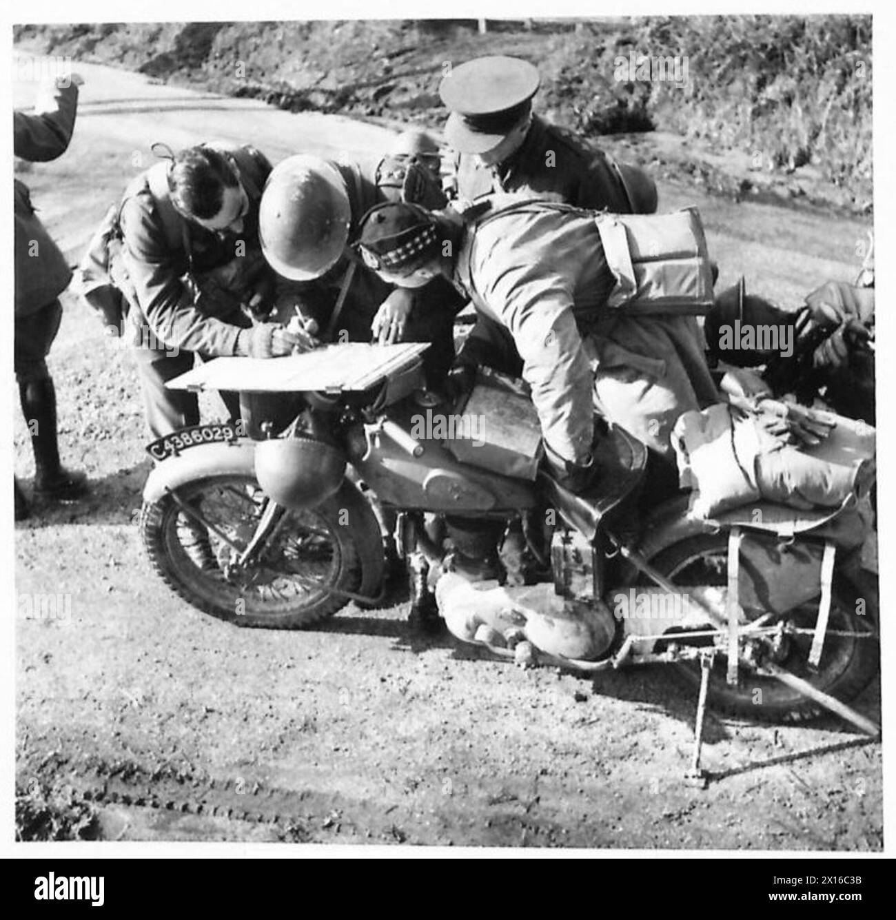 Panoramica dell'organizzazione e delle operazioni dell'esercito britannico in Gran Bretagna nel periodo 1939-1945. Foto Stock