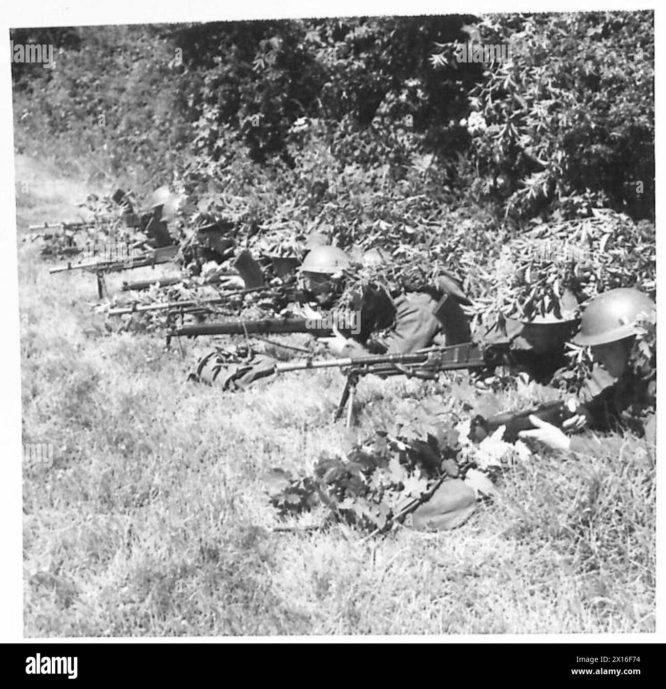 Panoramica del personale, delle unità e delle operazioni dell'esercito britannico in Gran Bretagna durante il 1939-1945 Foto Stock