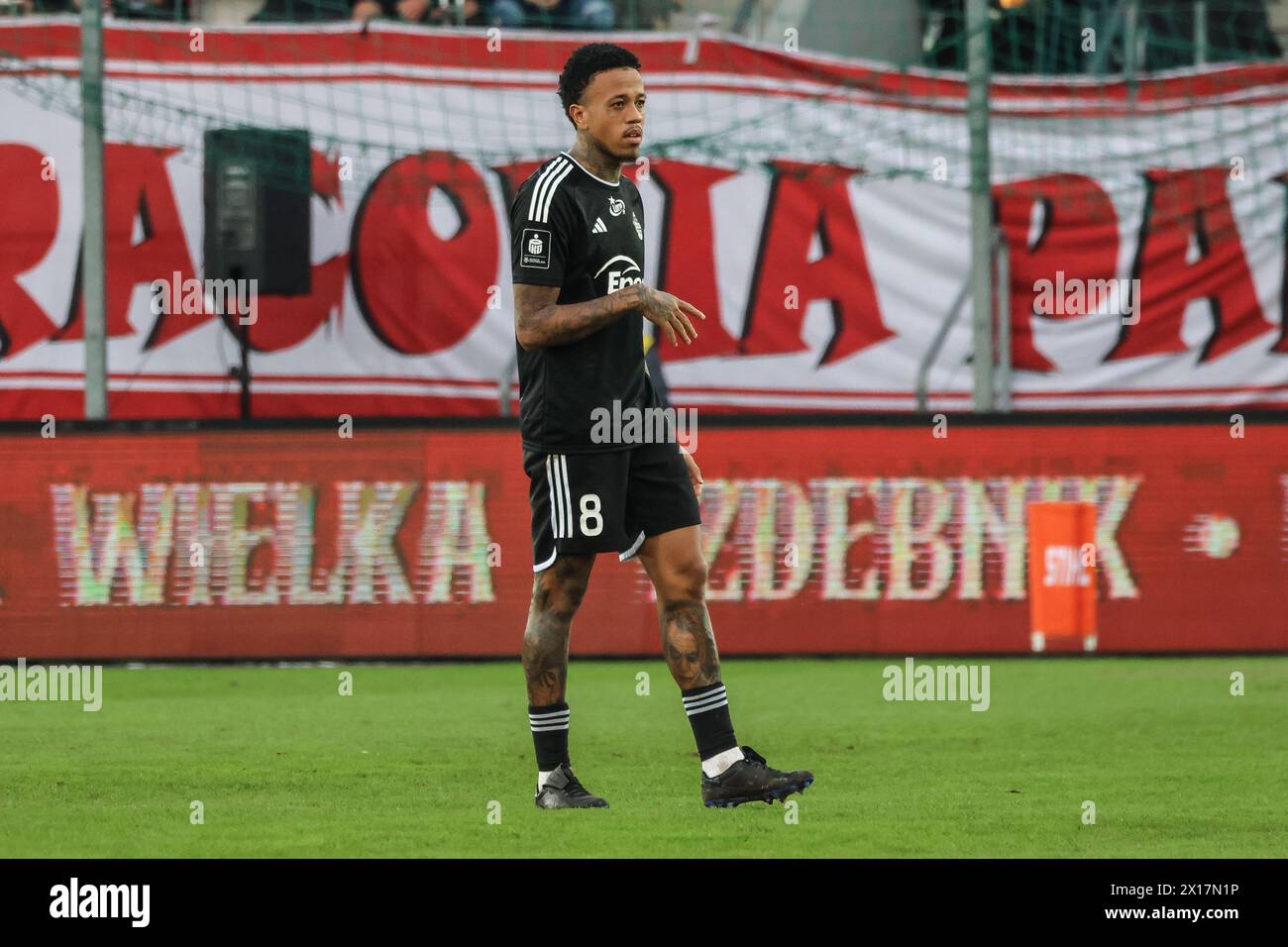 02.10.2024 Cracovia (Cracovia) Polonia, calcio, PKO BP Ekstraklasa, 2023/2024, Cracovia - Radomiak Radom op: Luizao Foto Stock