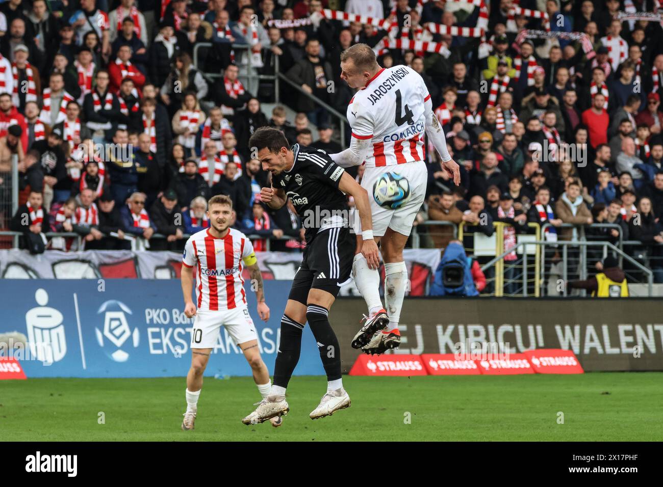 02.10.2024 Cracovia (Cracovia) Polonia, calcio, PKO BP Ekstraklasa, 2023/2024, Cracovia - Radomiak Radom op: Pawel Jaroszynski Foto Stock