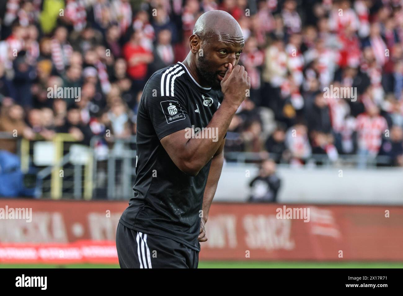 02.10.2024 Cracovia (Cracovia) Polonia, calcio, PKO BP Ekstraklasa, 2023/2024, Cracovia - Radomiak Radom op: Mike Cestor Foto Stock