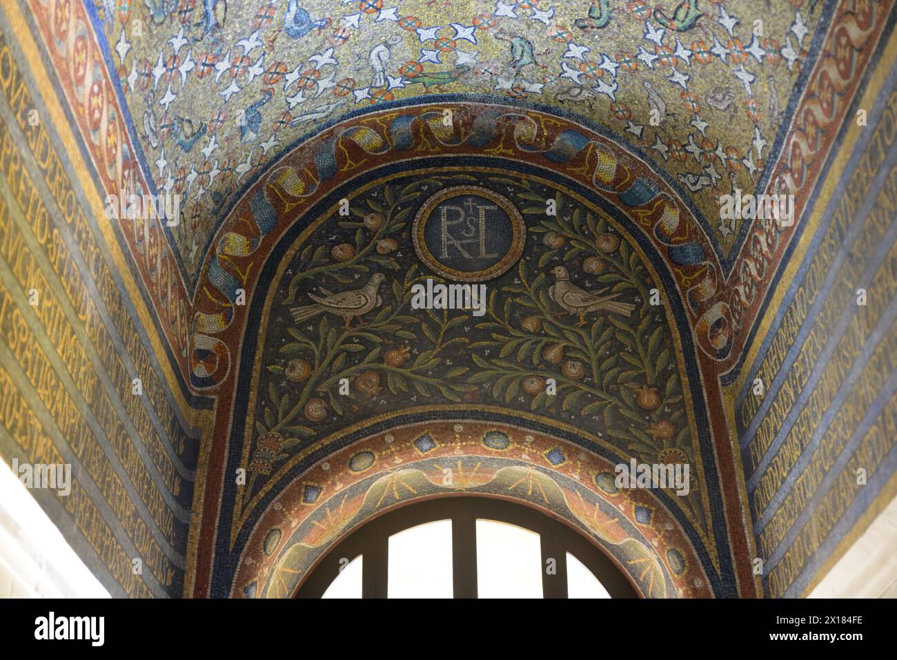Cappella di Sant'Andrea o Cappella arcivescovile (Cappella arcivescovile). Ravenna, Italia Foto Stock
