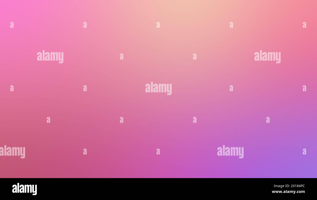 Sfondo sfumato di colore rosa, arancione e viola morbido, luminoso, vivace e sfocato. Sfondo multicolore astratto con spazio di copia. Foto Stock