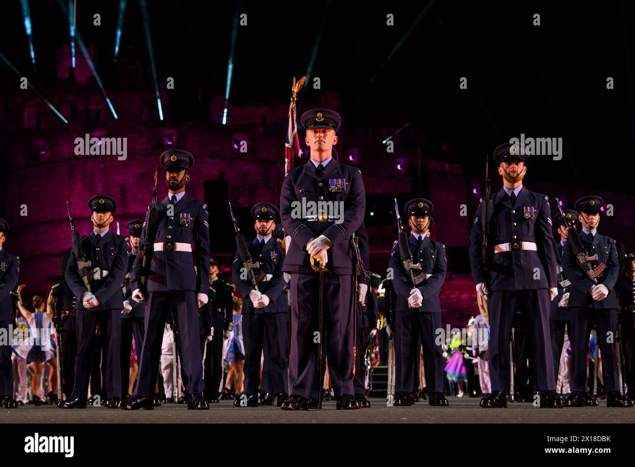Il Royal Edinburgh Tattoo militare Foto Stock