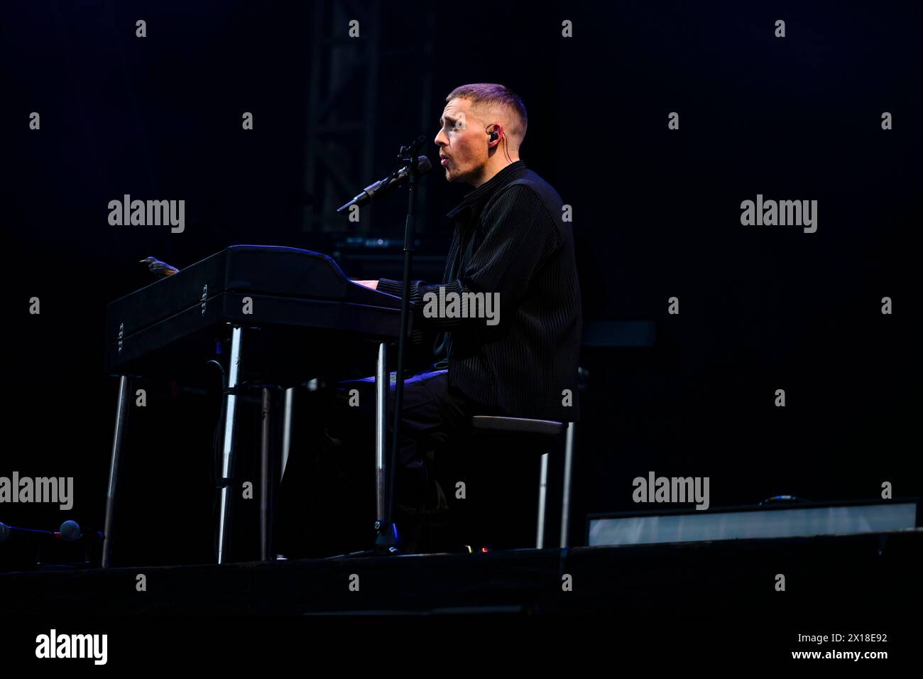 Concerti del Castello di Edimburgo, Dermot Kennedy Foto Stock