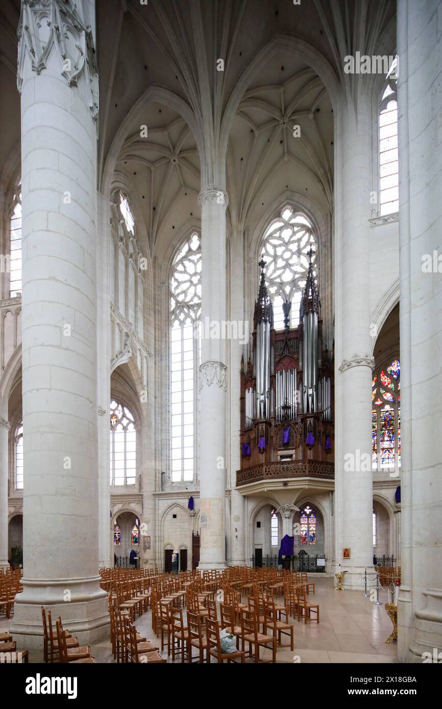 Basilica Basilique Saint-Nicolas-de-Port, dipartimento Meurthe-et-Moselle, Lorena, regione Grand Est, Francia, Europa Foto Stock